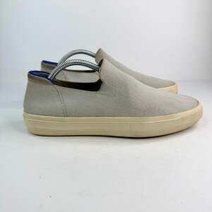 Rothys Original Slip On City Sneaker Loafer Shoes Sand Gray Unisex Size M9.5 W11
